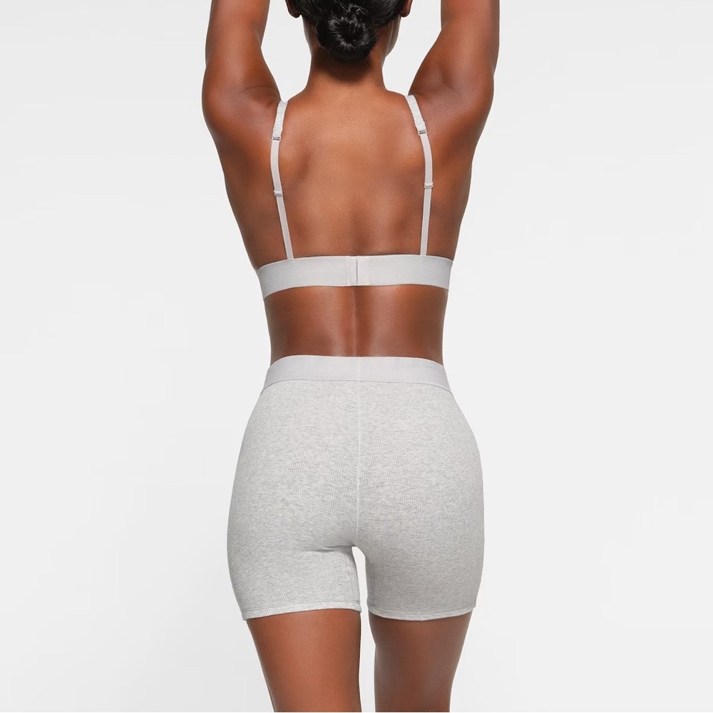 Skims Cotton Rib Tank & Boxer Set - Picture 6 of 9